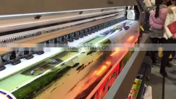 hot sale 3.2m soft pvc film large format printers for indoor outdoor advertising