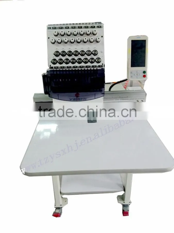 NEW 15 colors single head embroidery machine prices