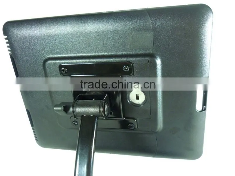 Security an-ti theft ipad and tablet pc cable lock desktop display stand
