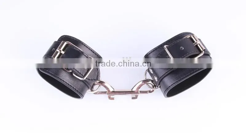 NEW Strong PU handcuff. Wrist Bondage Restraints, wrist and ankle restraint,sexy restraint set