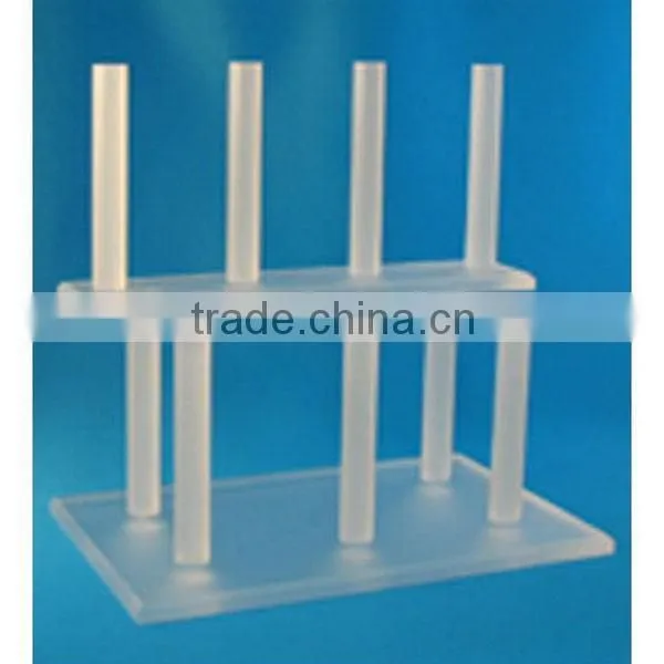 Low price latest acrylic portable jewelry display stand