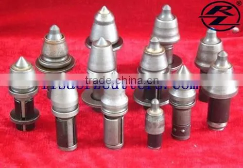 B47K19H foundation drill bits for hydraulic rotary drilling rig tempered steel bullet teeth