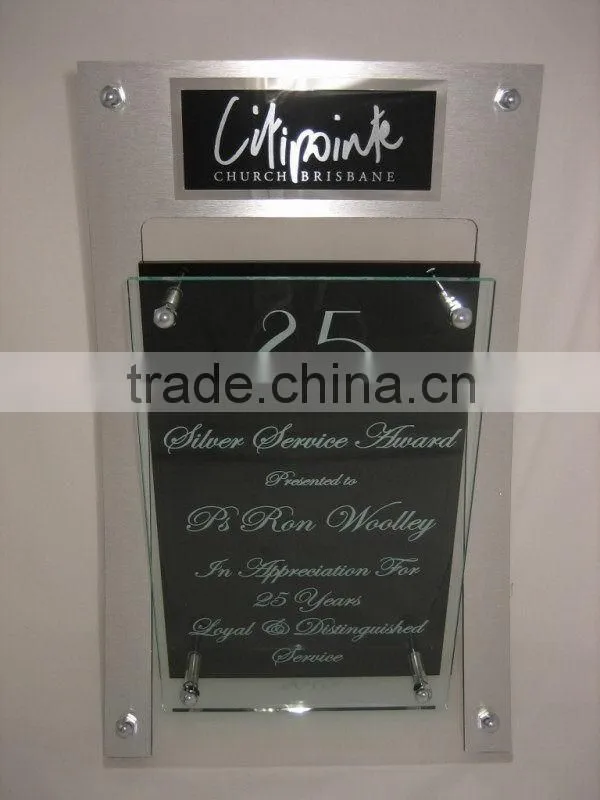 Durable best selling plastic badminton awards
