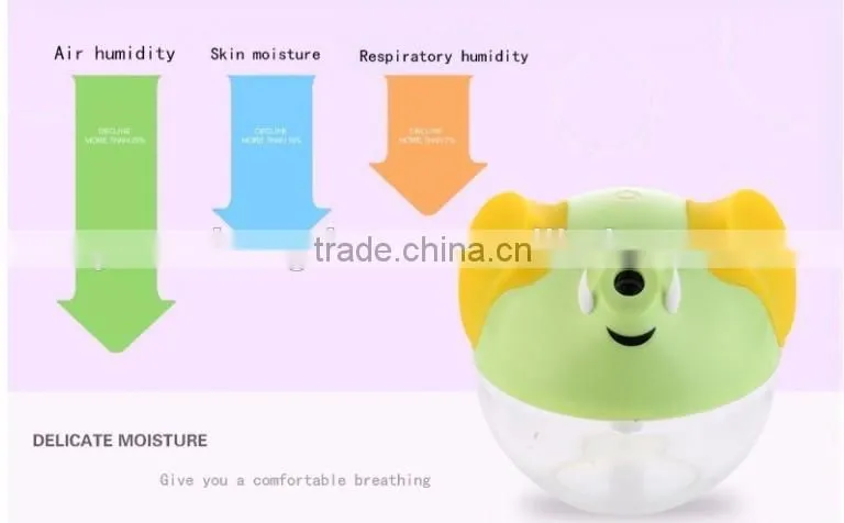 Cute Elephant Shape Humidifier Wholesale animal shape humidifier