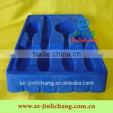 Transparent blister tray for cosmetics