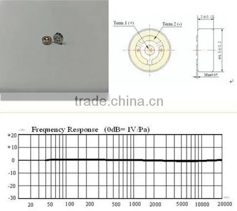 FB-4013SMD-4 High quality 4mm SMD bluetooth headset microphones (FBELE)