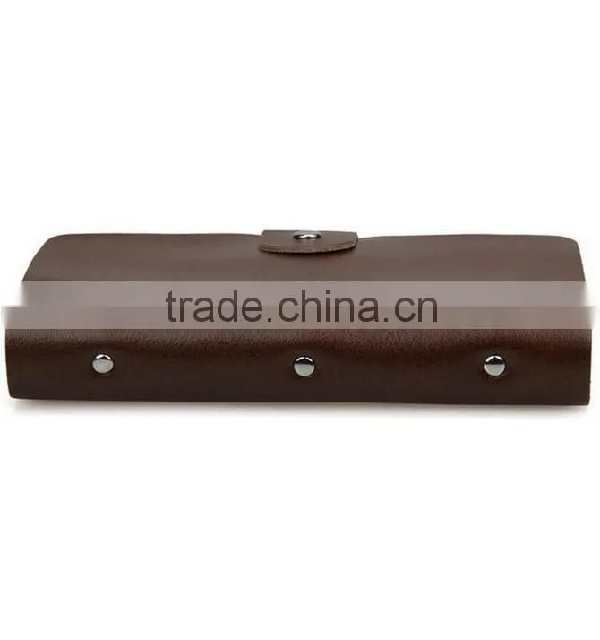 Flip cover useful Leather Multi Card Organizer