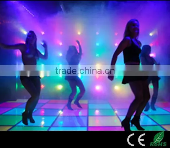 portable p15.6 full color led video dance floor