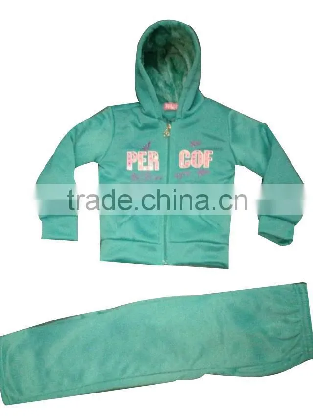 Apparel Stocks Girls Fleece Suits