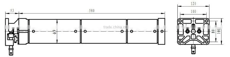 92mm tube motors for roller shutter doors