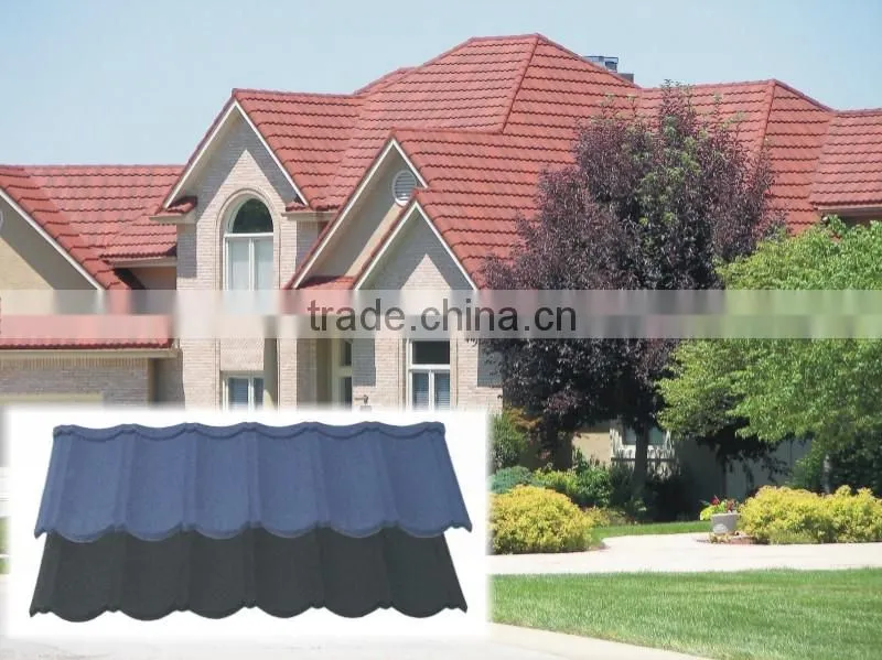 stone coated roof tile