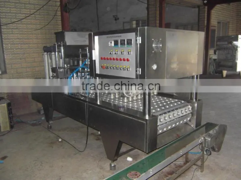 automatic coffee capsule K cup filling and sealing machine for nespresso capsules,, V cup, Lavazza capsules