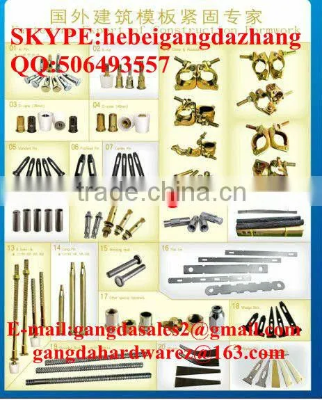 concrete hardware one piece waler bracket in building