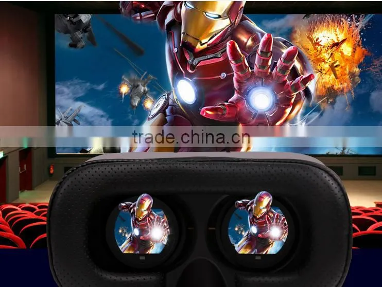2016 Best selling Glasses 3D VR BOX/case Google Cardboard Virtual Reality 3D Glasses Bluetooth