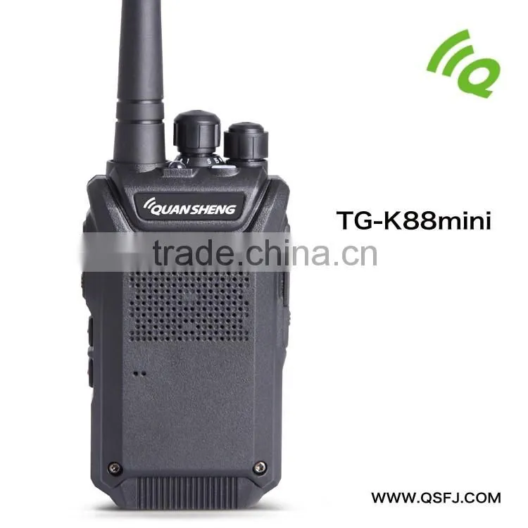 New mini 400-480Mhz 136-174MHz 16 channels 2W 3km range PMR446 professional radio