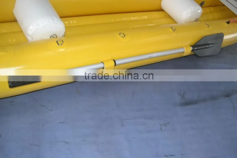 Air Floor Foldable Pvc Inflatable Boat With Deep V Inflatable Keel