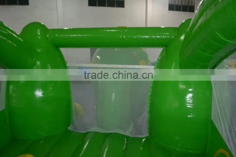 Selling cutely giant dinosaur castle combo inflatable combo bouncer for children