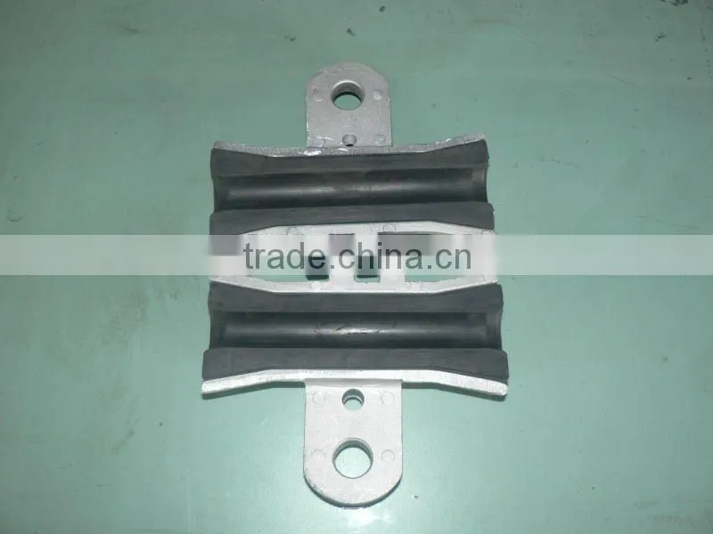Suspension clamp for Short Span ADSS