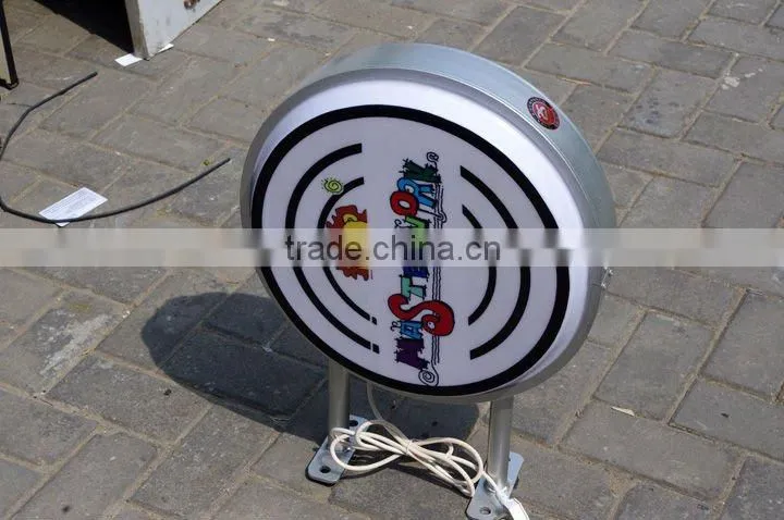 Vacuum formed aluminum profile wall-mounted light box