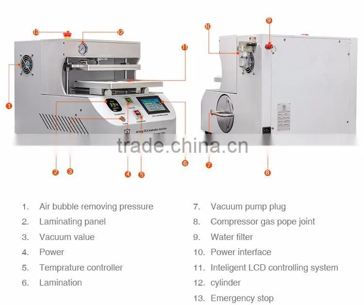 2016 Newest Vacuum Laminating Machine Mobile Phone LCD Refurbish Machine