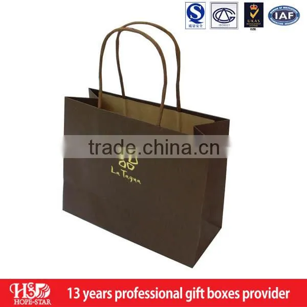 Custom printed kraft paper bag with LOGO printing
