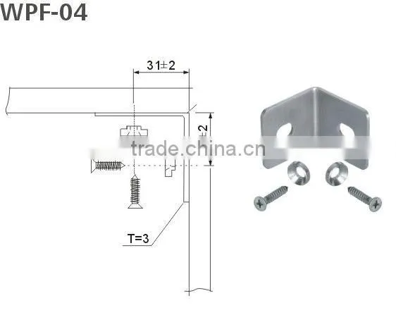 Stainless steel Angle bracket