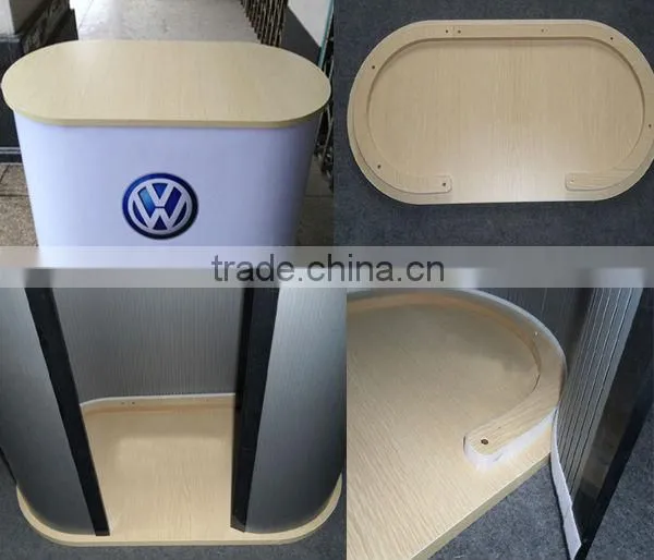Oval PP Plate Sheet Promotion Table