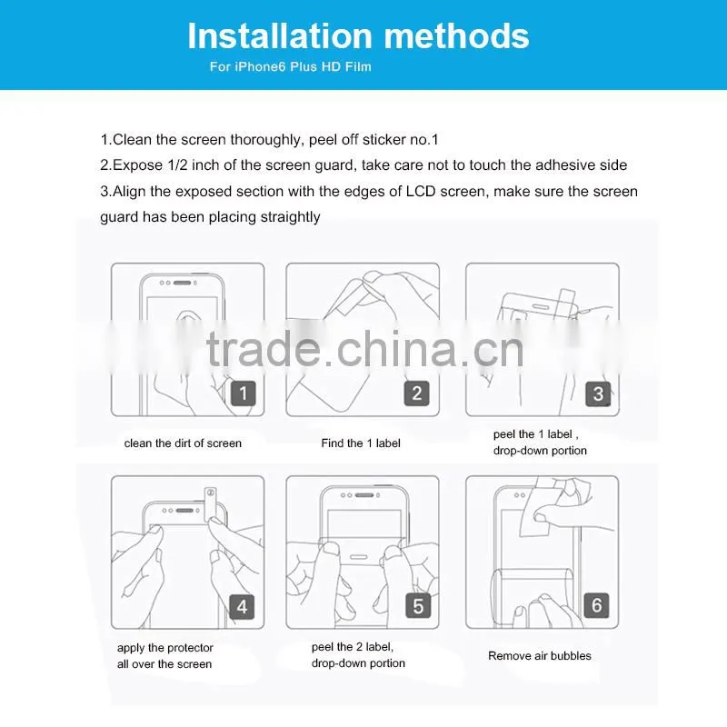 Guangzhou factory wholesales opula clear screen protector