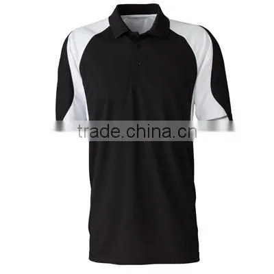 FYS-P333 100% Polyester mesh long sleeve Polo shirt