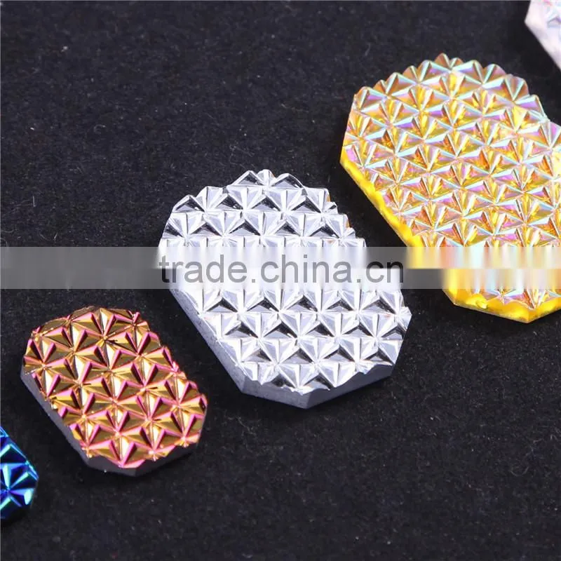 moissanite wholesale alibaba 2015 new drop silver button with whole resin stone