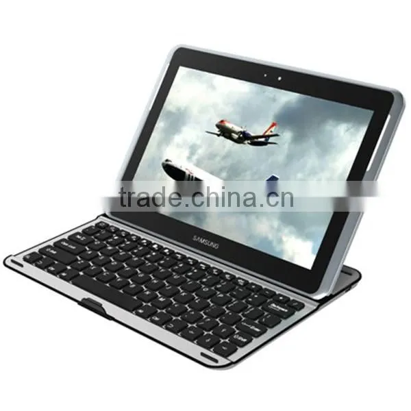 aluminum bluetooth metal keyboard for samsung galaxy note 10.1 n8000