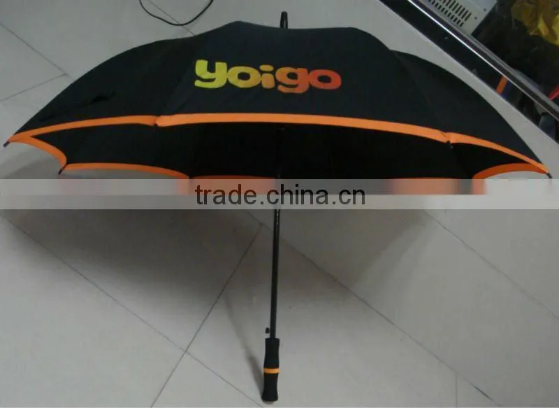automatic golf advertising umbrella