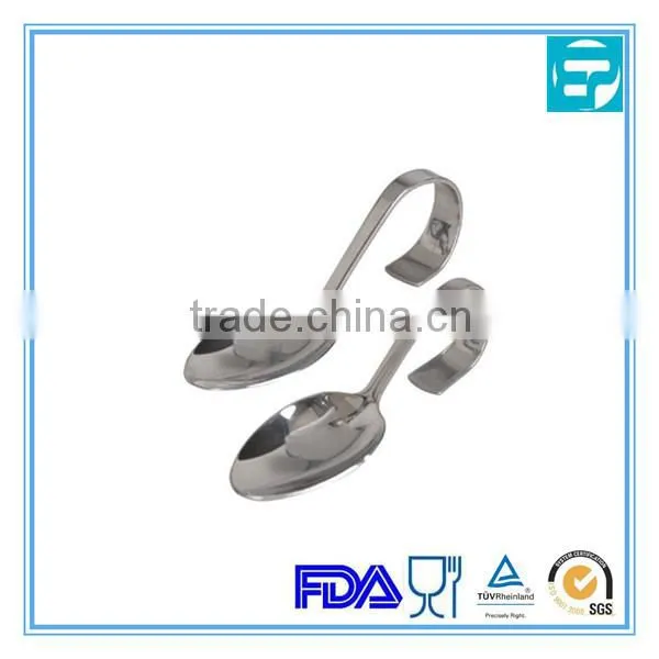 High quality metal steel Spoon holder
