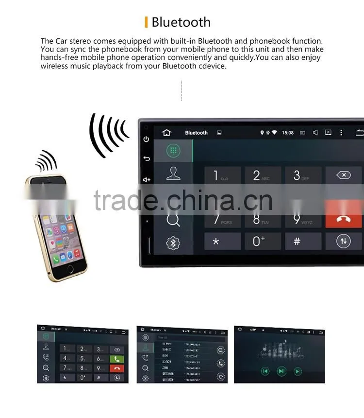7 Inch High quality double din Bluetooth MP3 player car gps dvd player for Nissan QASHQAI 2007 2010