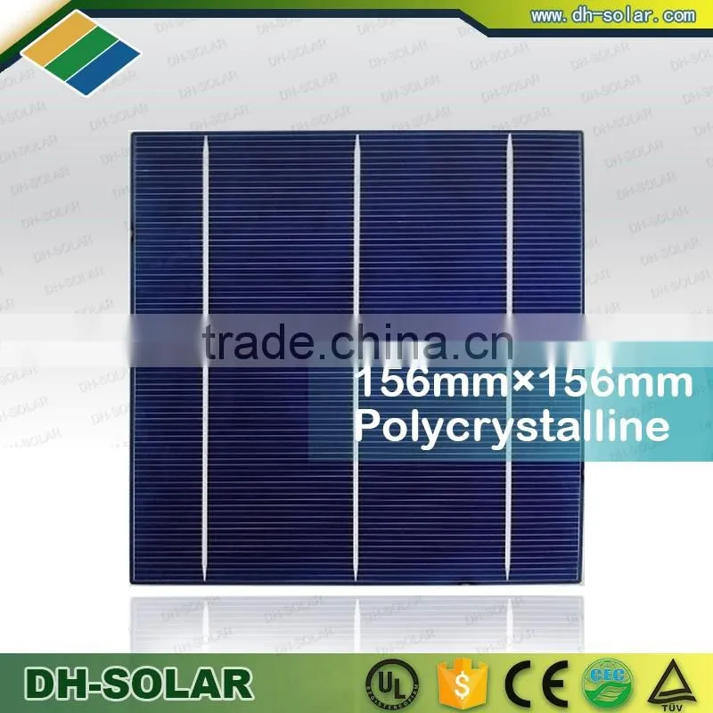 Eff 18.4% 3BB Low Price Poly Solar Cell Solar Energy
