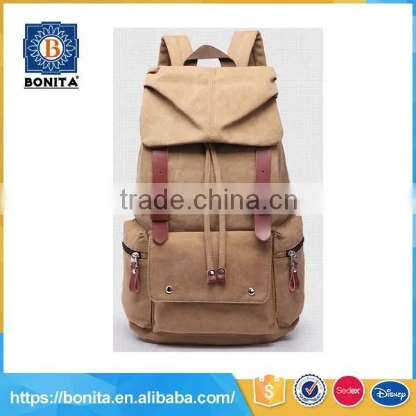 canvas leisure fashion backpacks
