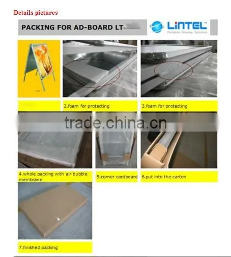 Advertising poster A frame sign poster board