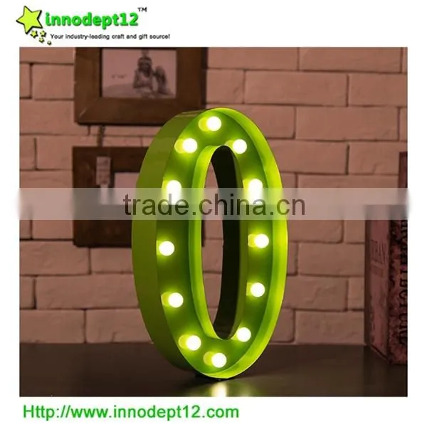 Best selling products large metal letters with led lights