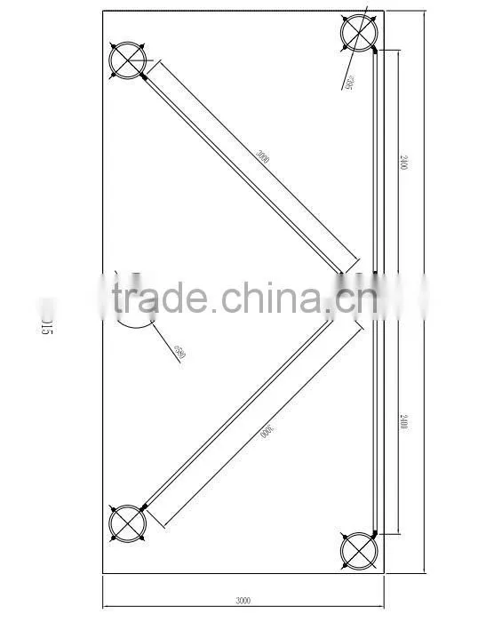 2016 10'*10'ft trade show booth