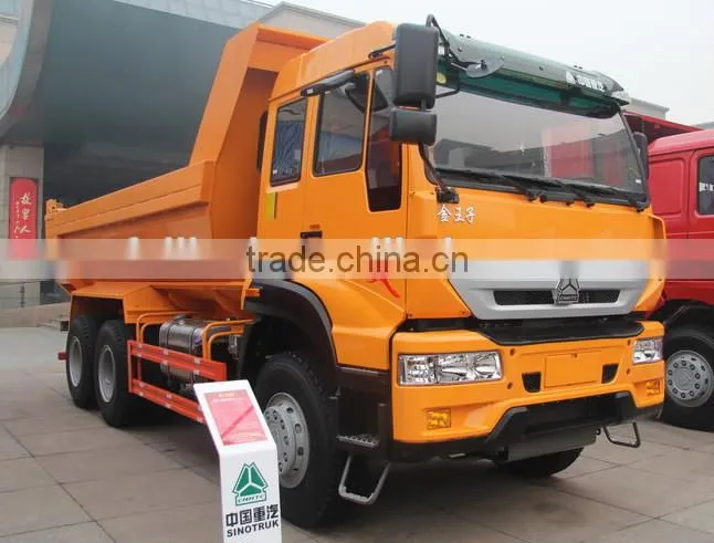 New appearance Sinotruk 6x4 340hp U shape dump truck for construction waste