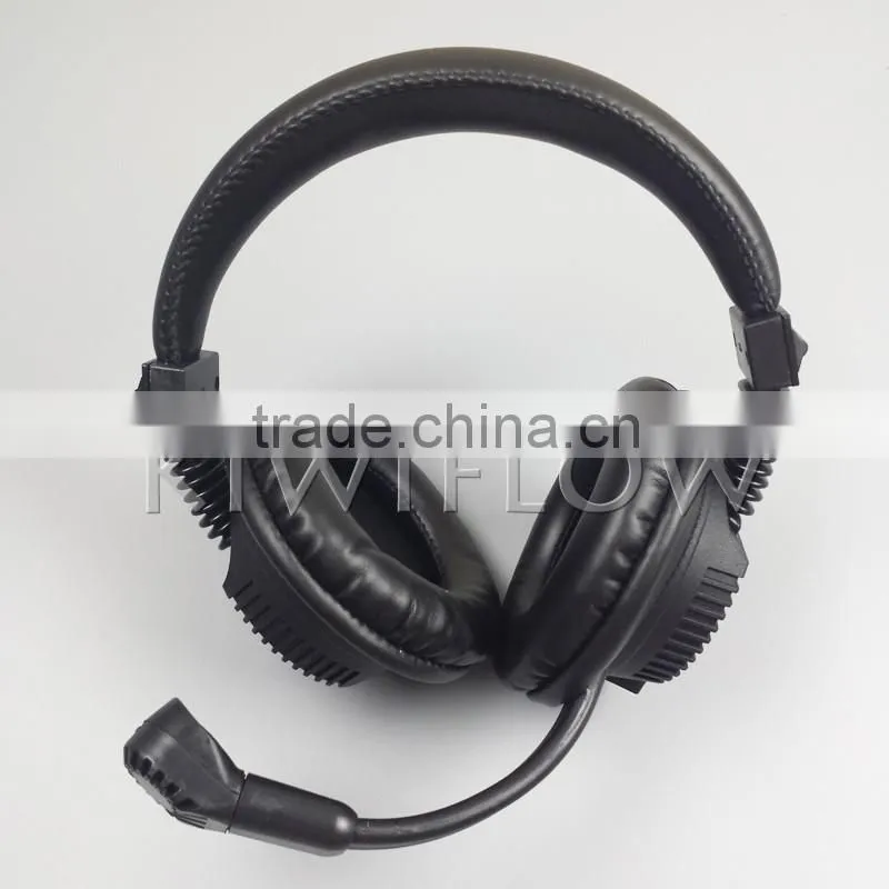 6.3mm plug language laboratory headset