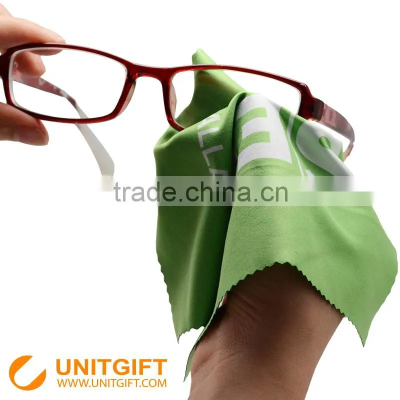 Simple colorful custom micro fibre cloth