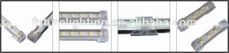 Indoor display show Aluminum housing SMD5050 strip 20cm dimmable 24V 12V led light bar warm white