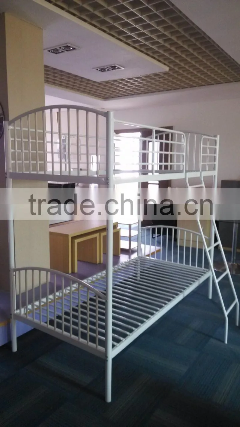 White Convertible Bunk Bed school furniture