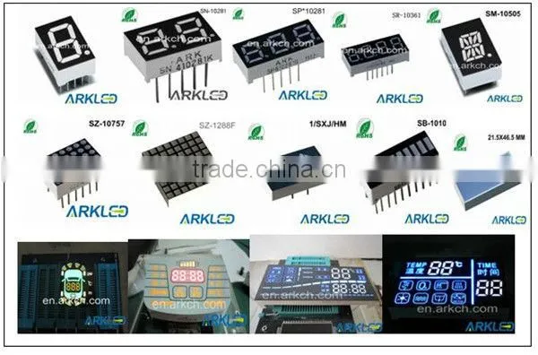 Customized LED display,For packing sensor display