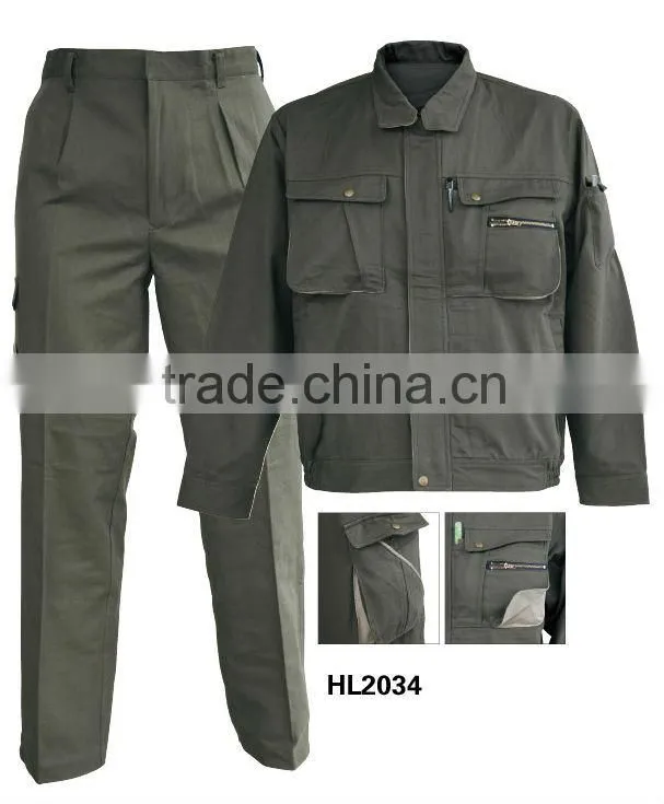 t/c working uniform with short sleeves