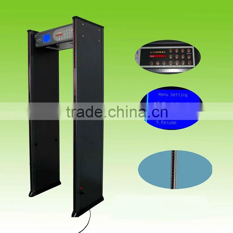 Manufacturer for Walk Through Metal Detector Full Body Scanner door frame metal detector