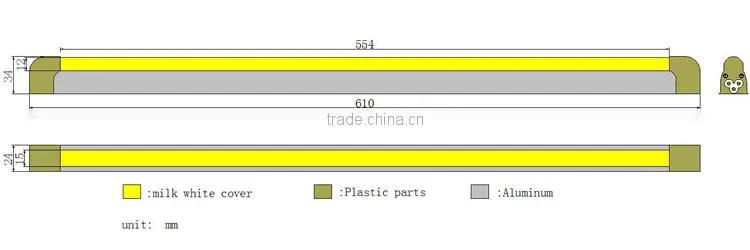 CE ROHS good reputation high quality t5 integrated led tube 600mm