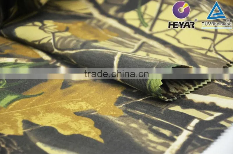 Forest Camo Print Custom Printed Fabric