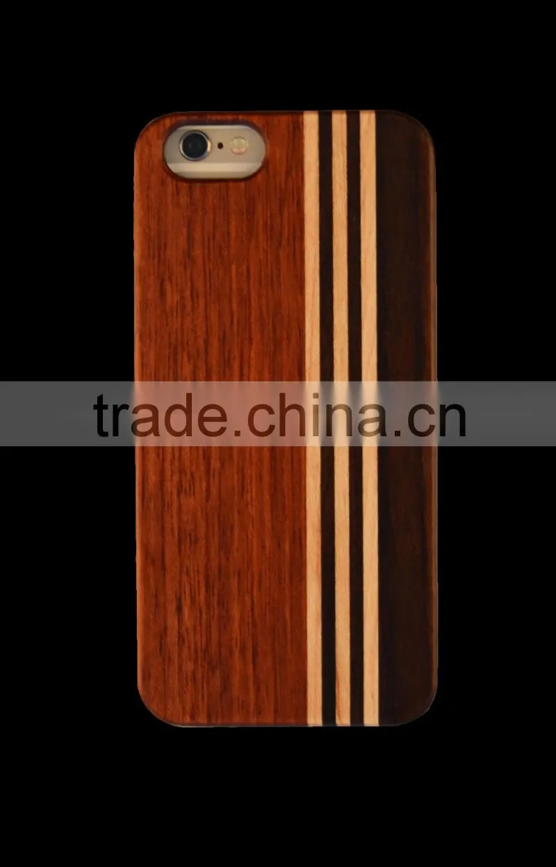 MOBILE PHONE CASE CUSTOMIZED in natural solid wood finish